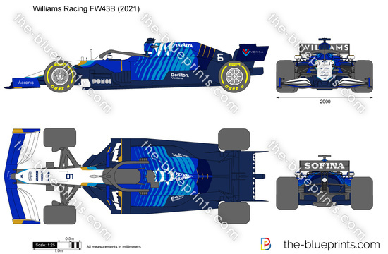 Williams Racing FW43B F1 Formula 1
