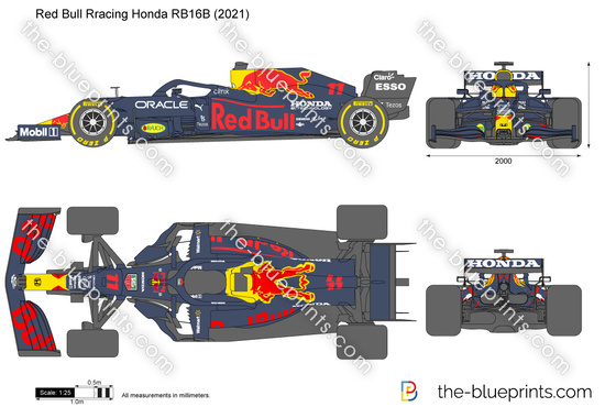 Red Bull Racing Honda RB16B F1 Formula 1