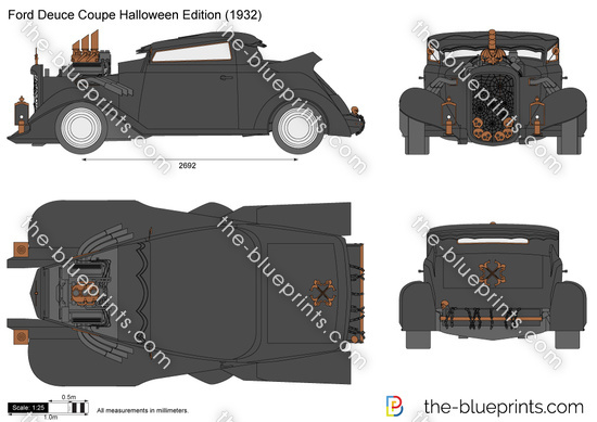 Ford Deuce Coupe Halloween Edition