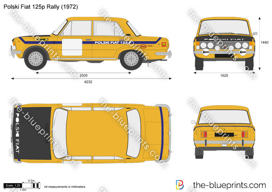 Polski Fiat 125p Rally
