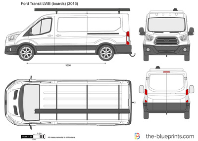 Ford Transit LWB (boards)