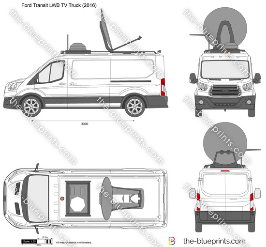 Ford Transit LWB TV Truck