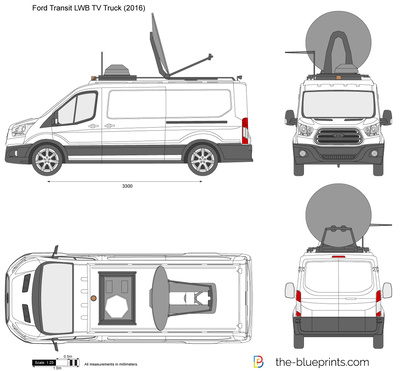 Ford Transit LWB TV Truck