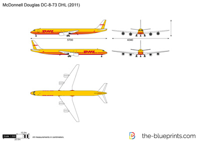 McDonnell Douglas DC-8-73 DHL (2011)