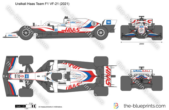 Uralkali Haas Team F1 VF-21