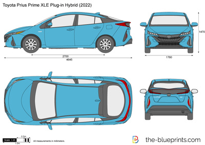 Toyota Prius Prime XLE Plug-in Hybrid (2022)