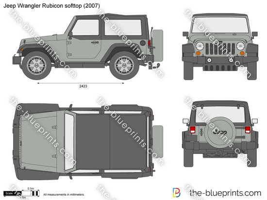 Jeep Wrangler Rubicon softtop