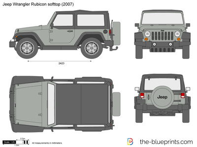 Jeep Wrangler Rubicon softtop