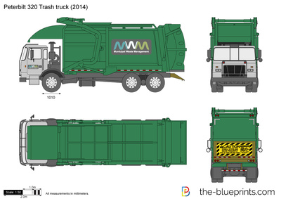 Peterbilt 320 Trash truck (2014)