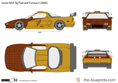 Acura NSX Tej Fast and Furious 2 (2002)