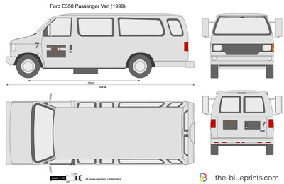 Ford E350 Passenger Van (1999)