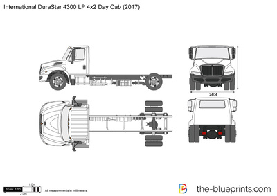 International DuraStar 4300 LP 4x2 Day Cab (2017)