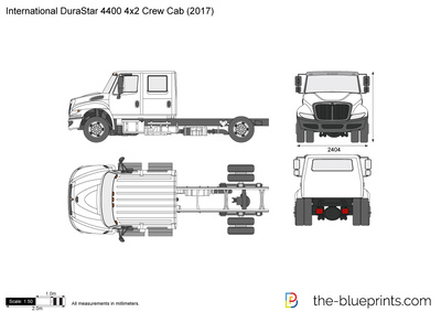 International DuraStar 4400 4x2 Crew Cab (2017)