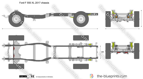 Ford F 550 XL 2017 chassis