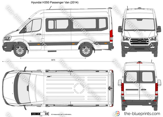 Hyundai H350 Passenger Van