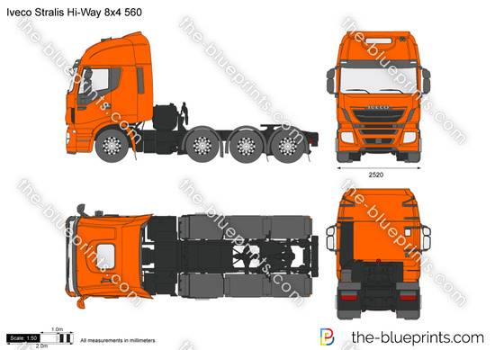 Iveco Stralis Hi-Way 8x4 560