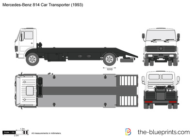 Mercedes-Benz 814 Car Transporter