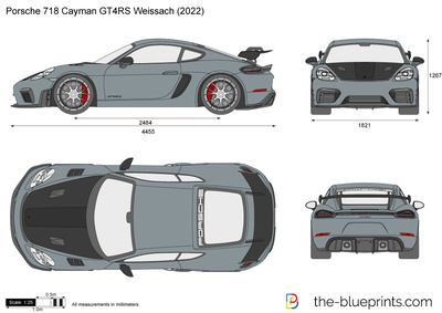 Porsche 718 Cayman GT4RS Weissach (2022)