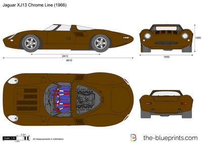 Jaguar XJ13 Chrome Line (1966)