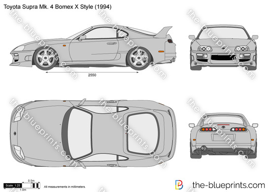 Toyota Supra Mk. 4 Bomex X Style A80