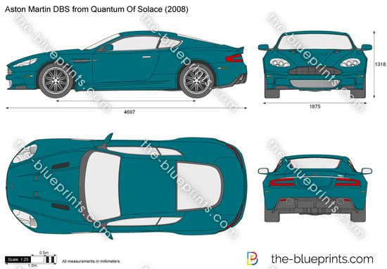 Aston Martin DBS V12 from Quantum Of Solace