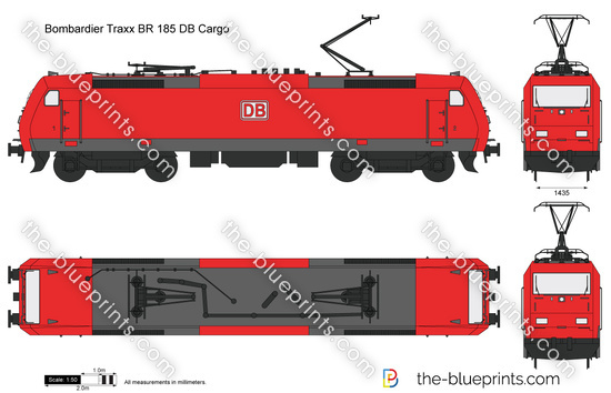 Bombardier Traxx BR 185 DB Cargo