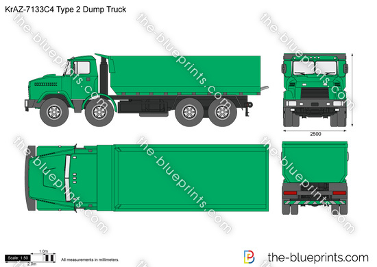 KrAZ-7133C4 Type 2 Dump Truck