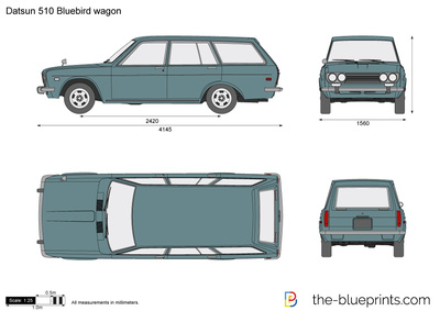 Datsun 510 Bluebird wagon (1970)
