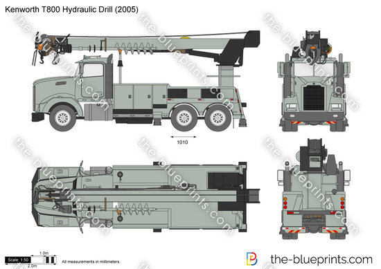 Kenworth T800 Hydraulic Drill