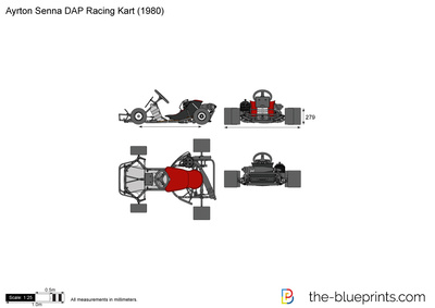 Ayrton Senna DAP Racing Kart (1980)