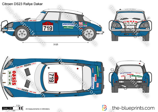 Citroen DS23 Rallye Dakar