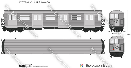 NYCT Budd Co. R32 Subway Car