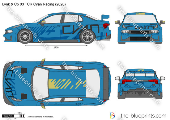 Lynk & Co 03 TCR Cyan Racing