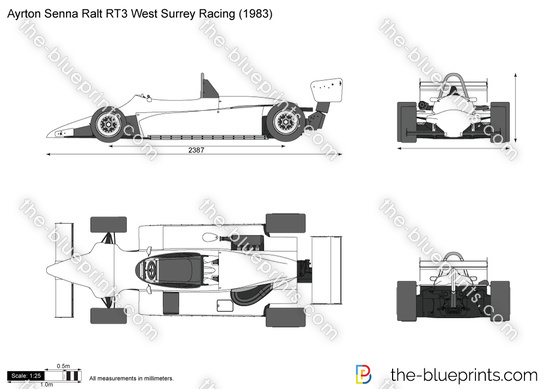 Ayrton Senna Ralt RT3 West Surrey Racing
