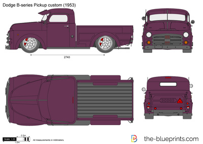Dodge B-series Pickup custom (1953)