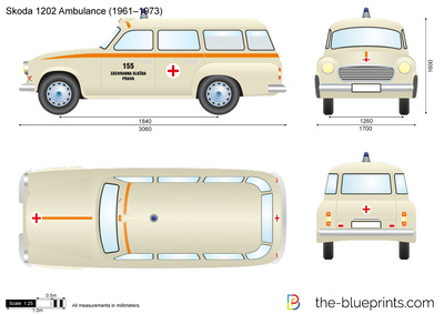 Skoda 1202 Ambulance (1961)
