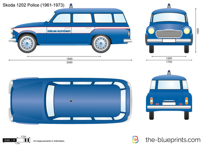 Skoda 1202 Police (1961)