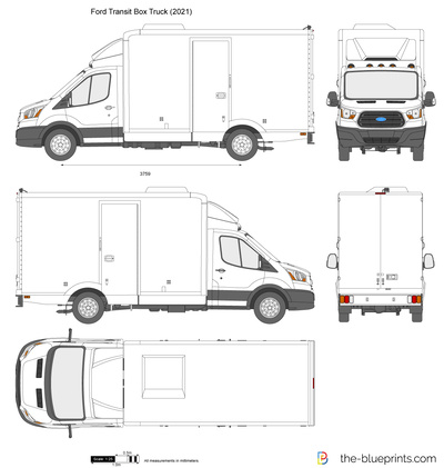 Ford Transit Box Truck (2021)