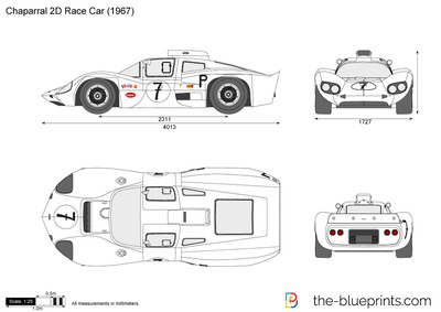 Chaparral 2D Race Car (1967)