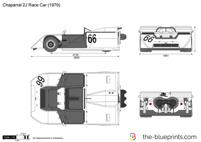 Chaparral 2J Race Car (1970)
