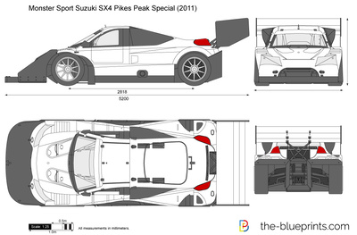 Monster Sport Suzuki SX4 Pikes Peak Special (2011)