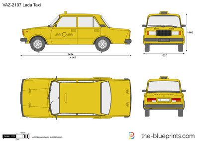VAZ-2107 Lada Taxi