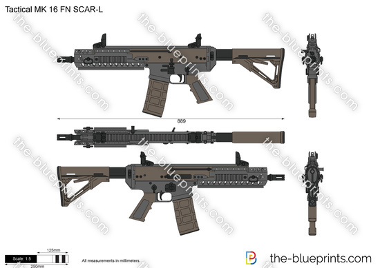 Tactical MK 16 FN SCAR-L