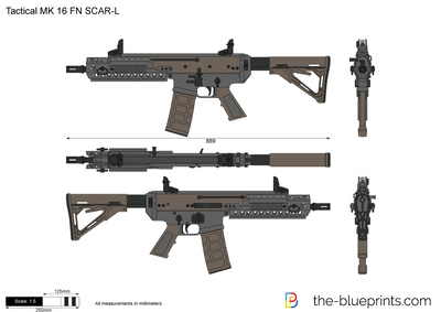Tactical MK 16 FN SCAR-L
