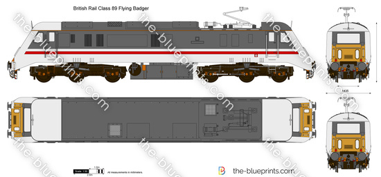 British Rail Class 89 Flying Badger