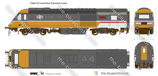 Class 43 Locomotive Executive Livery