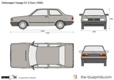 Volkswagen Voyage G1 2-Door (1992)