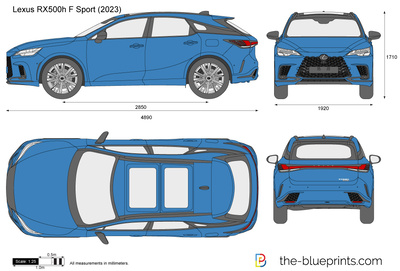 Lexus RX500h F Sport (2023)