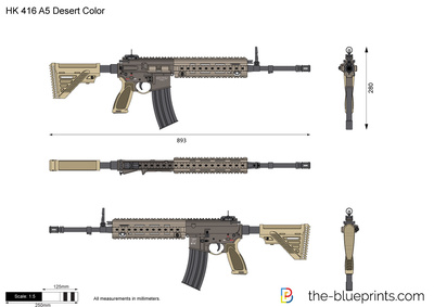 HK 416 A5 Desert Color