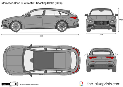Mercedes-Benz CLA35 AMG Shooting Brake (2023)